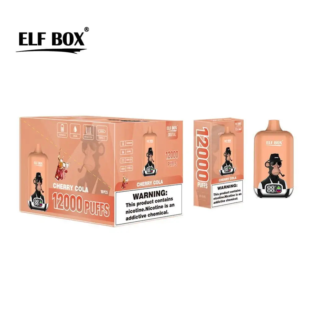 ELF Box Digital 12000 Puffs - Cherry Cola
