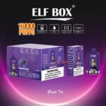 ELF Box Digital 12000 Puffs - Grape Ice (Box of 10)