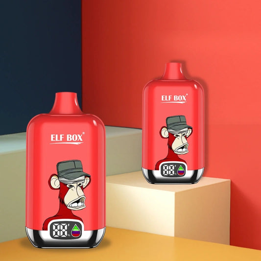 ELF Box Digital 12000 Puffs - Peach Berries