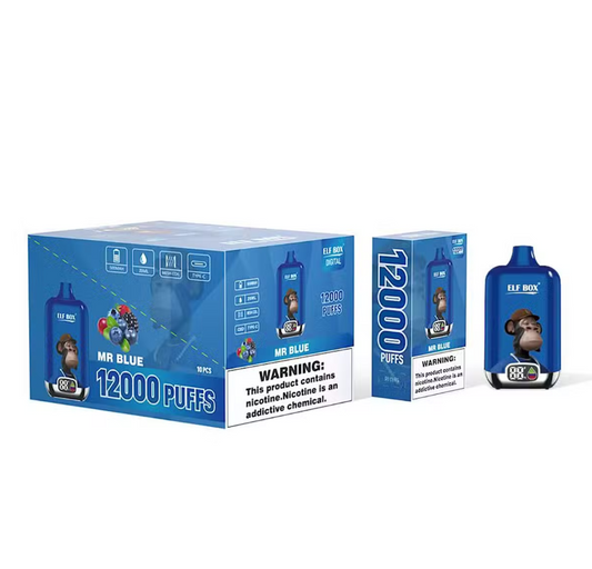 ELF Box Digital 12000 Puffs - Mr Blue